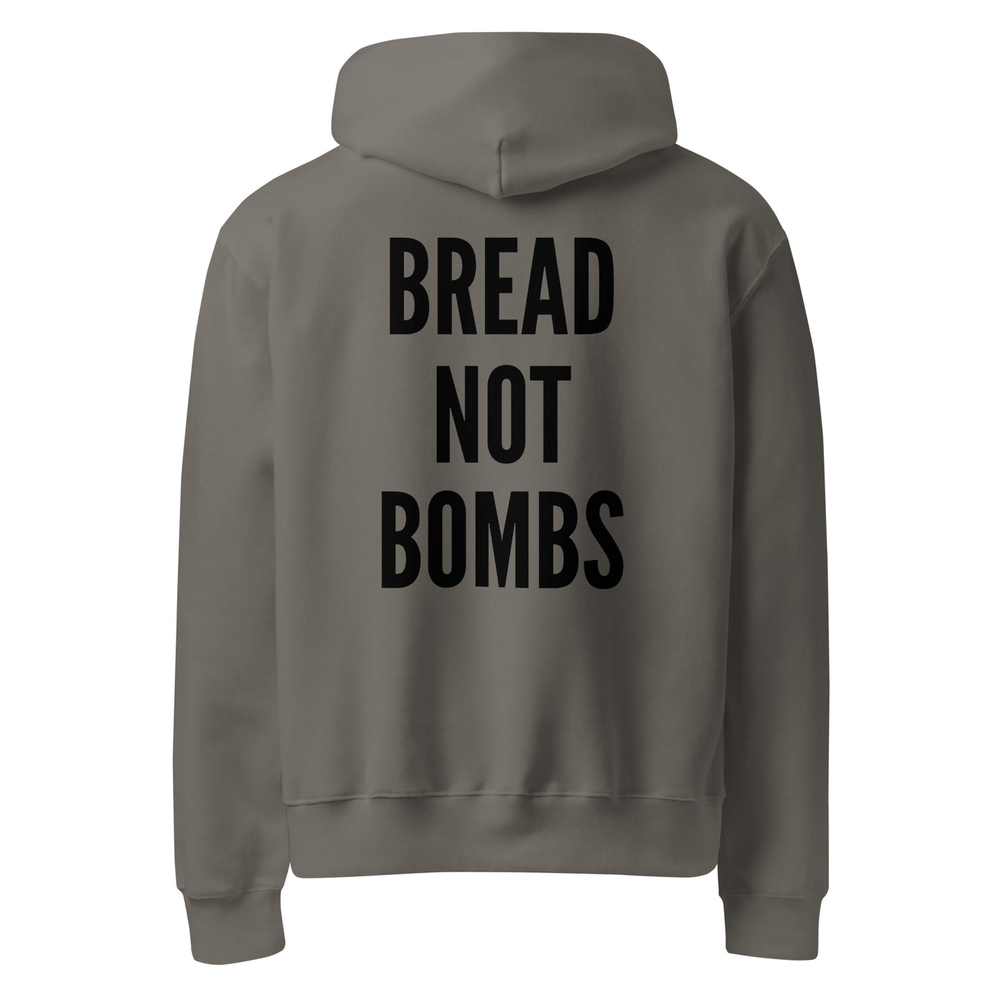 BREAD NOT BOMBS HOODIE
