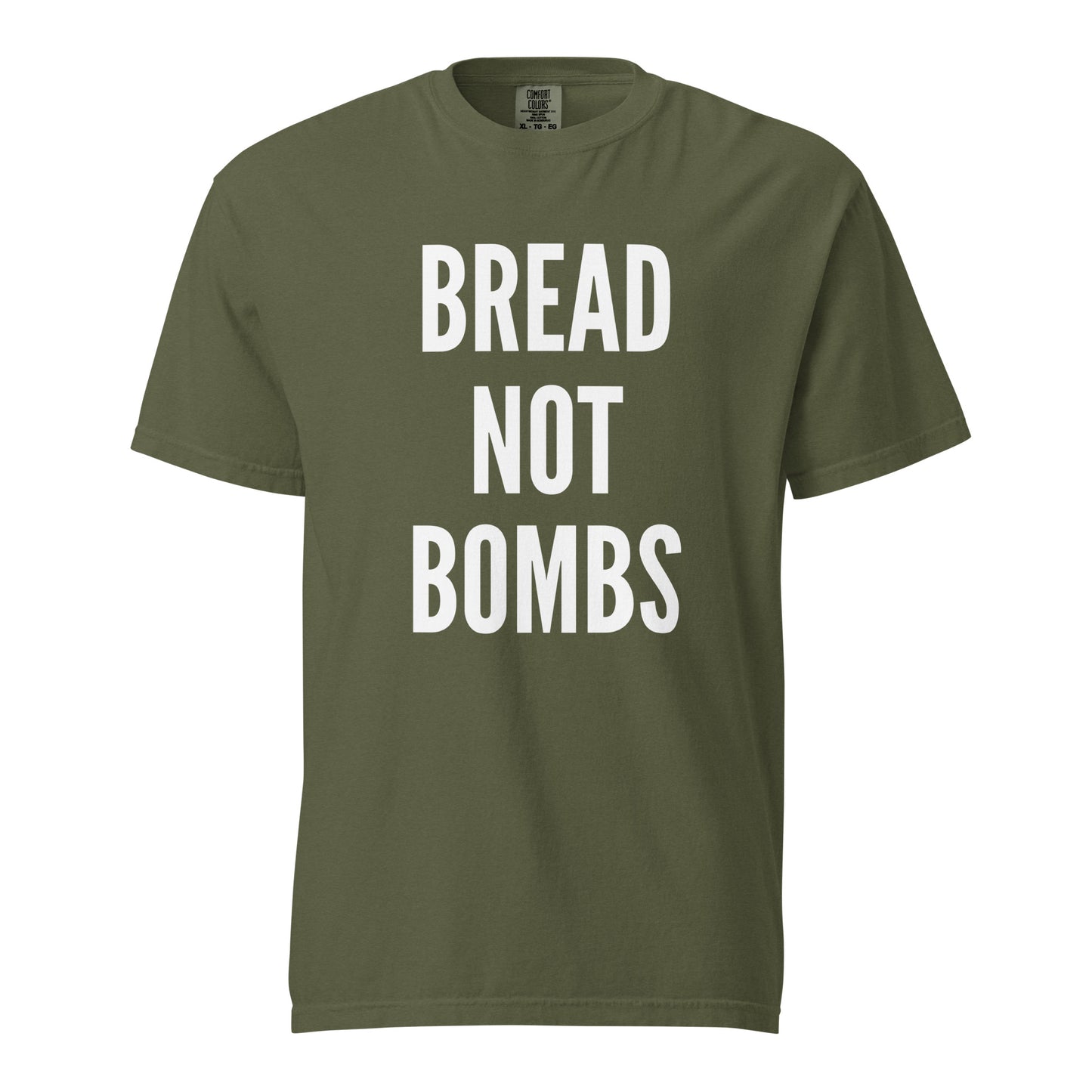 BREAD NOT BOMBS T SHIRT