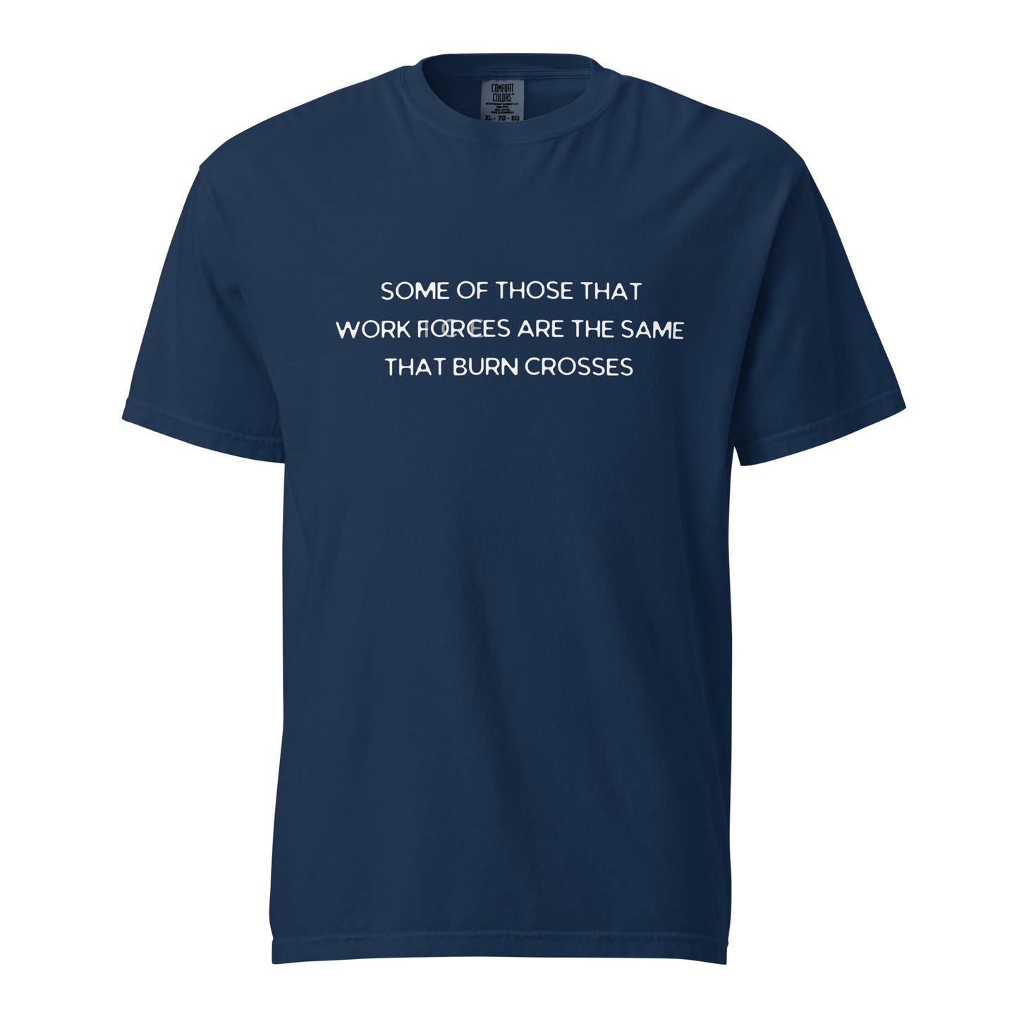 THEY BURN CROSSES T SHIRT