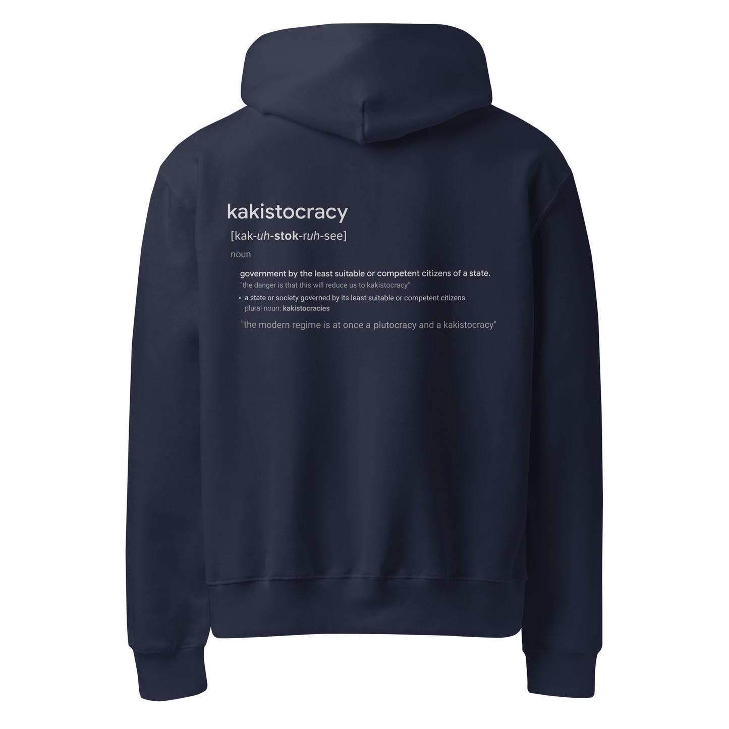 KAKISTOCRACY HOODIE