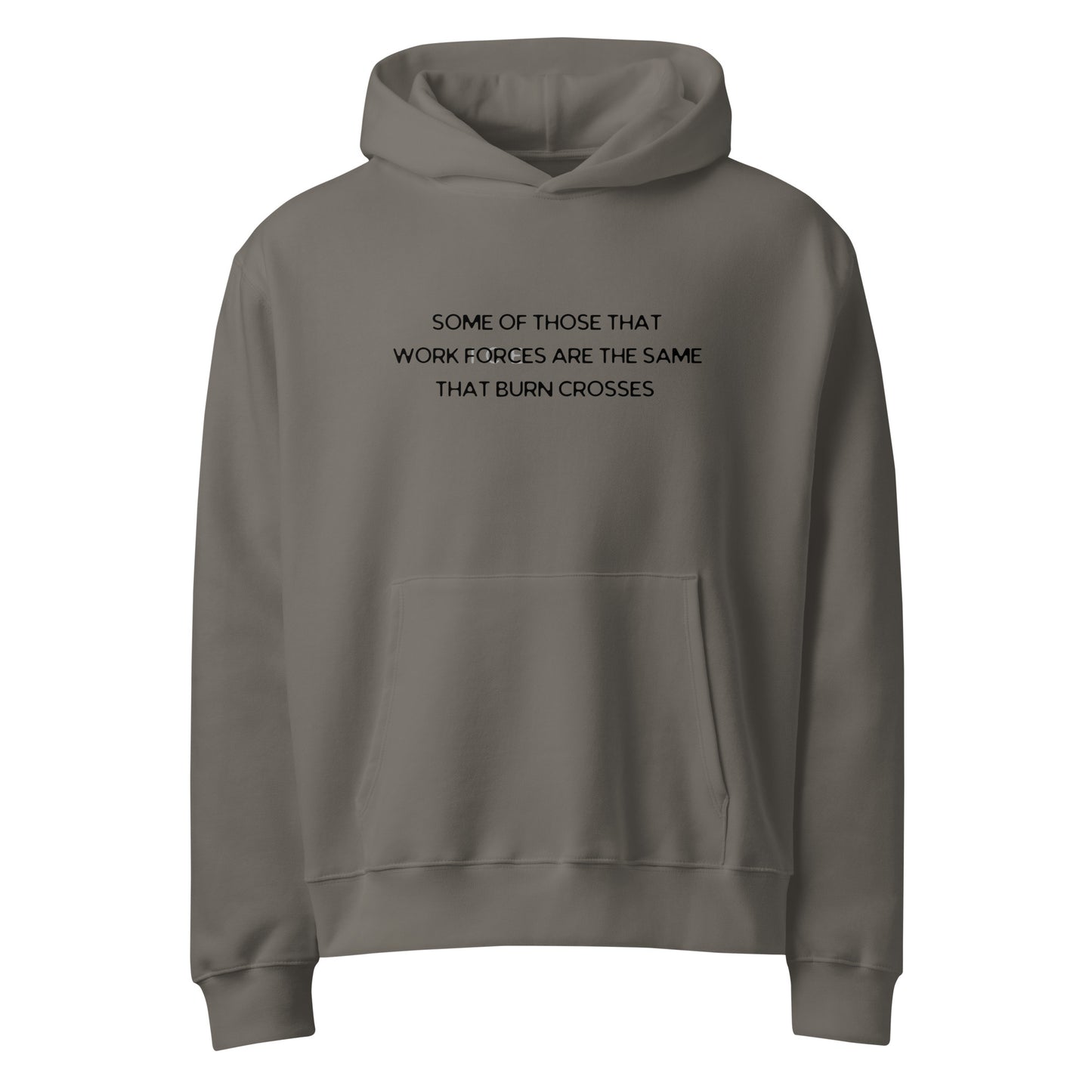 THEY BURN CROSSES HOODIE