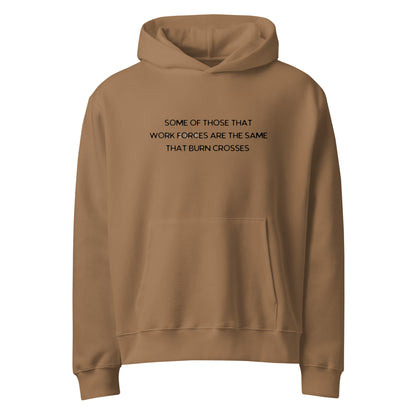 THEY BURN CROSSES HOODIE