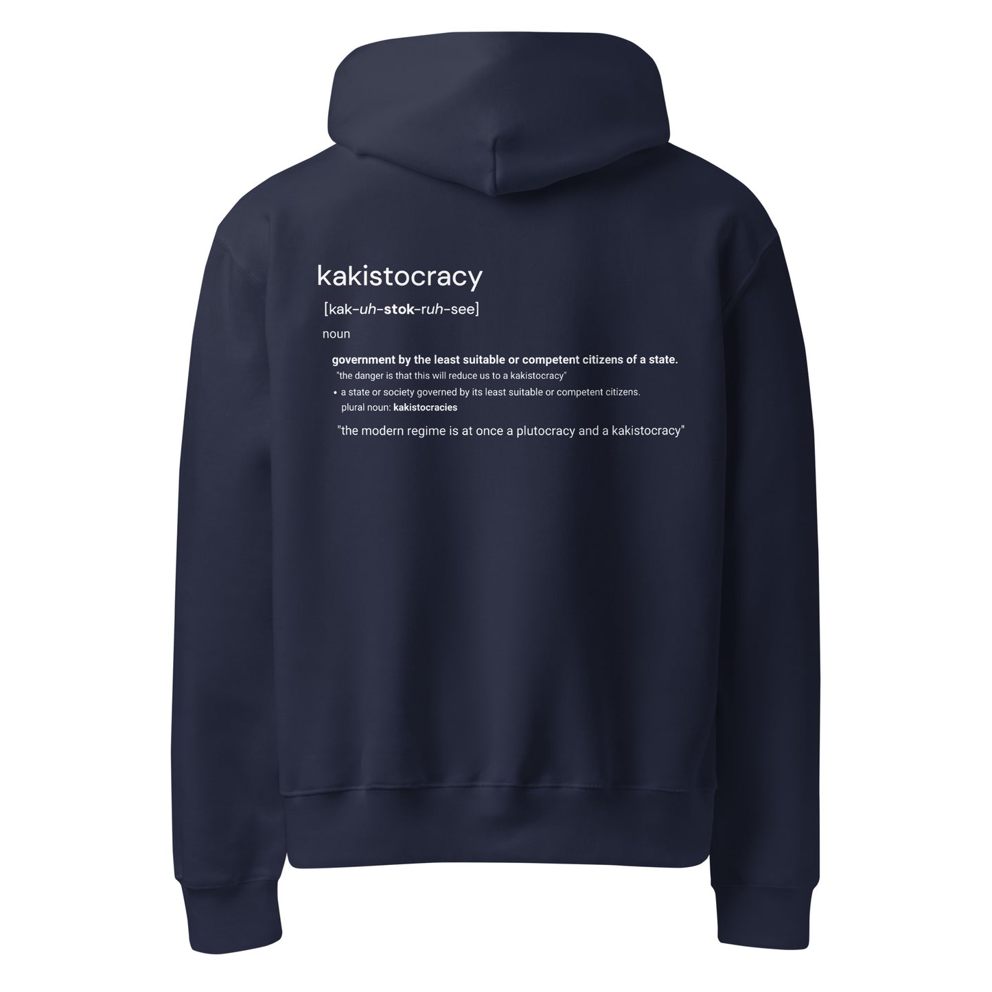 KAKISTOCRACY HOODIE