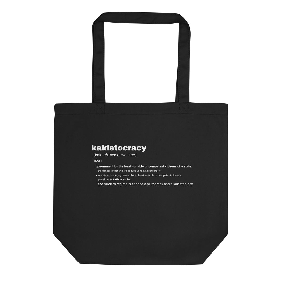 KAKISTOCRACY TOTE