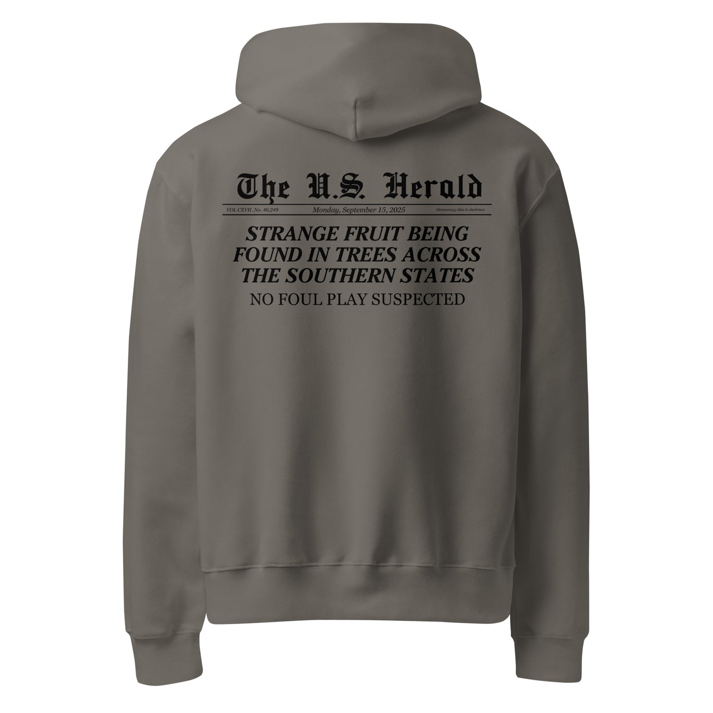 STRANGE FRUIT HOODIE