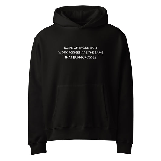 THEY BURN CROSSES HOODIE