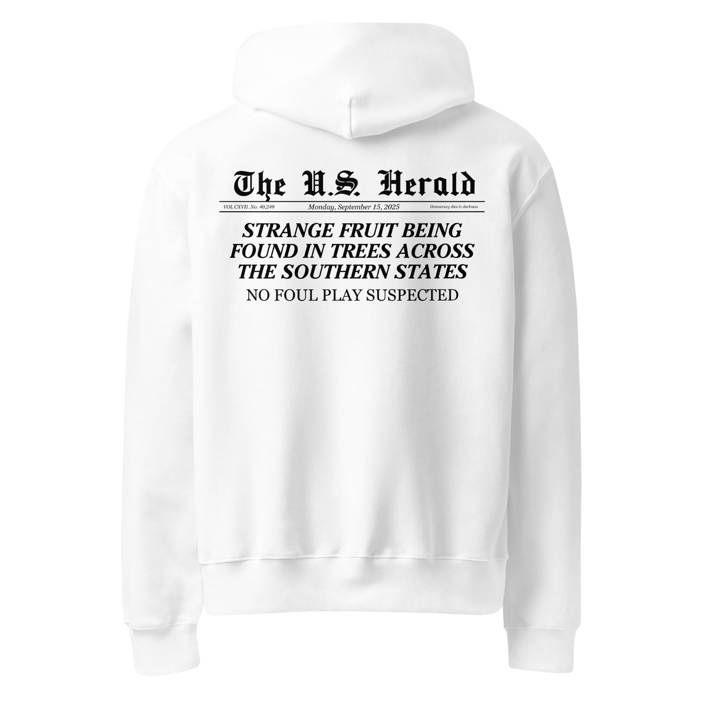 STRANGE FRUIT HOODIE