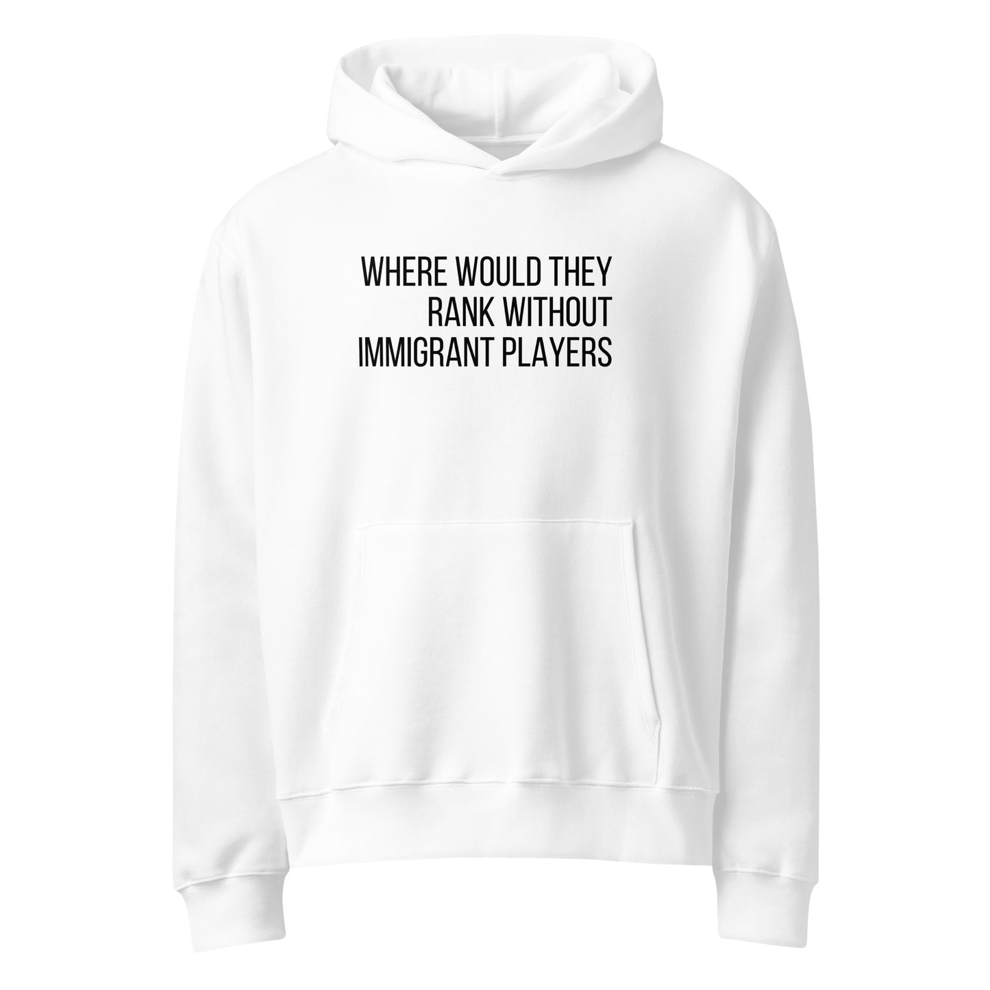 IMMIGRANT PLAYERS HOODIE